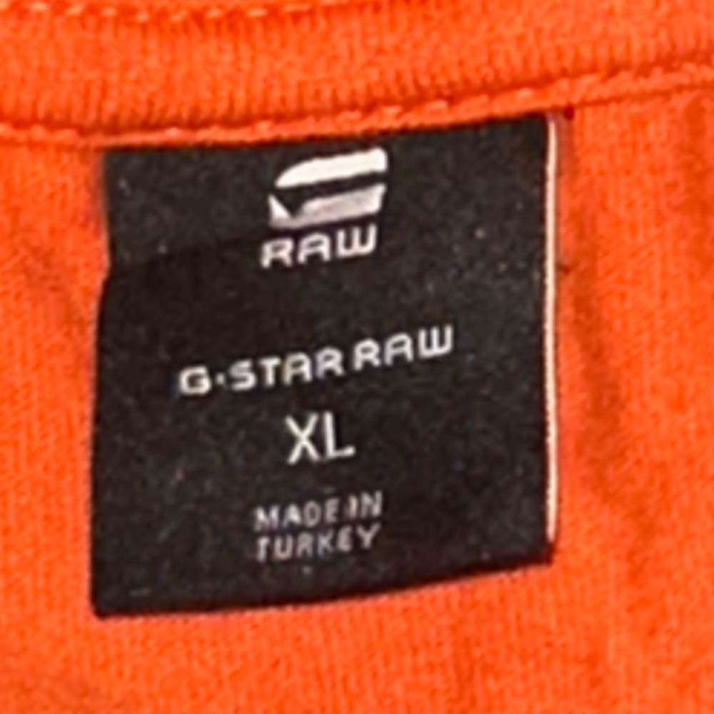 G-Star Bold Orange Short Sleeve Tee - Picture 5 of 13